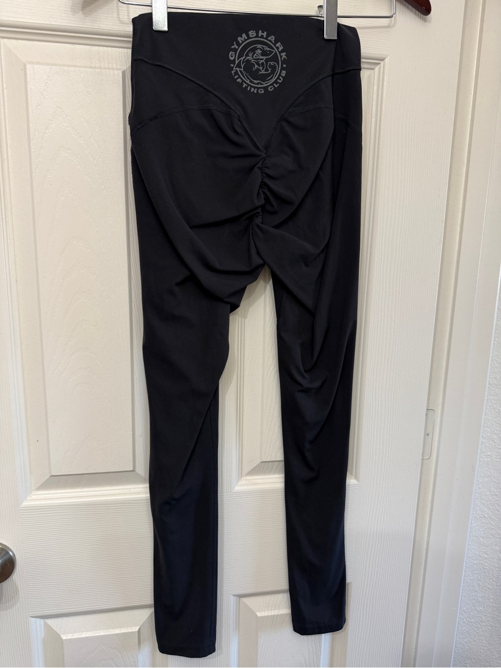 Gymshark Black Scrunch-Back High-Rise Leggings